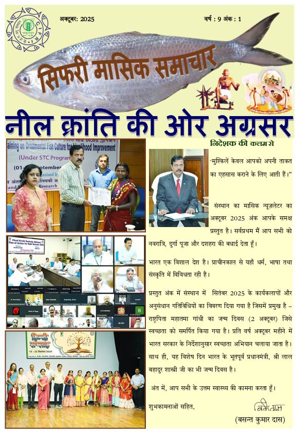 सिफारी मासिक समाचार अक्टूबर